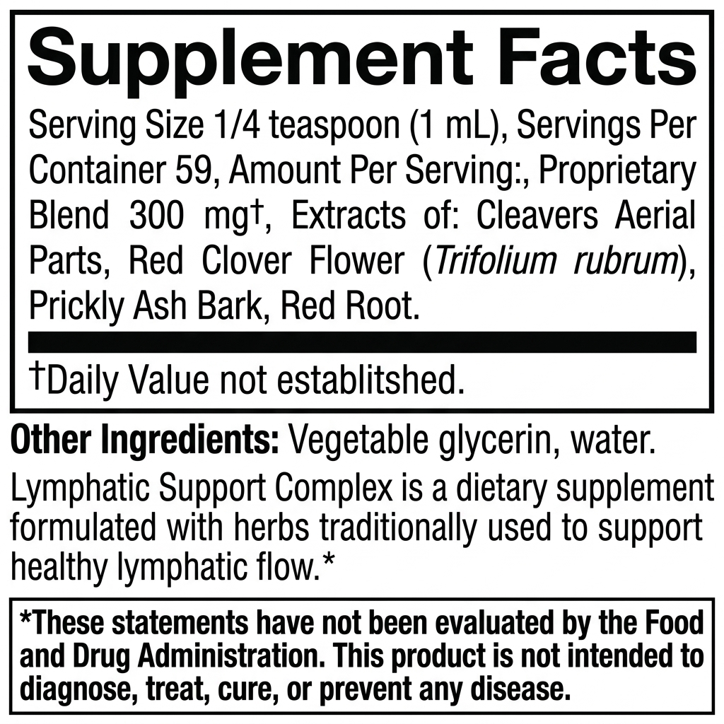 The Flow Complex — Herbal Lymphatic Support