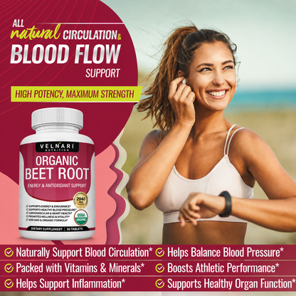 Organic Beet Root - Circulation & Energy Support