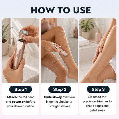 VelvetTrim 2-in-1 Body Shaver