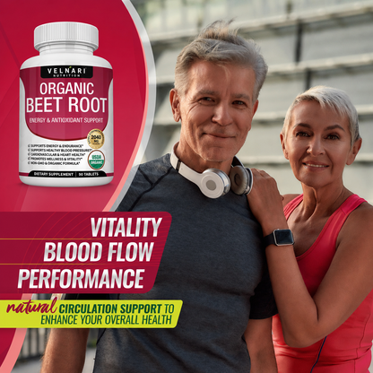 Organic Beet Root - Circulation & Energy Support