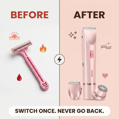 VelvetTrim 2-in-1 Body Shaver